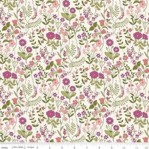 Liberty Fabrics - Botanist’s Walk Lola Scatter A - Quilting Baumwolle - Florale Stoffe Schüttware - Liberty of London Schüttware - Riley Blake