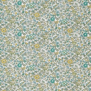 Liberty Fabrics - Katie and Millie Tana Lawn Cotton Liberty of London - Green - Quilt Fabric