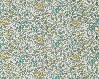 Liberty Fabrics - Katie and Millie Tana Lawn Cotton Liberty of London - Green - Quilt Fabric