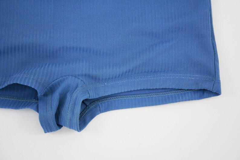 Mens Swim Shorts 38 Trunks Blue Retro Vintage 1950s Brief Swim Suit Beach Wear Size Large Jantzen The Expandables