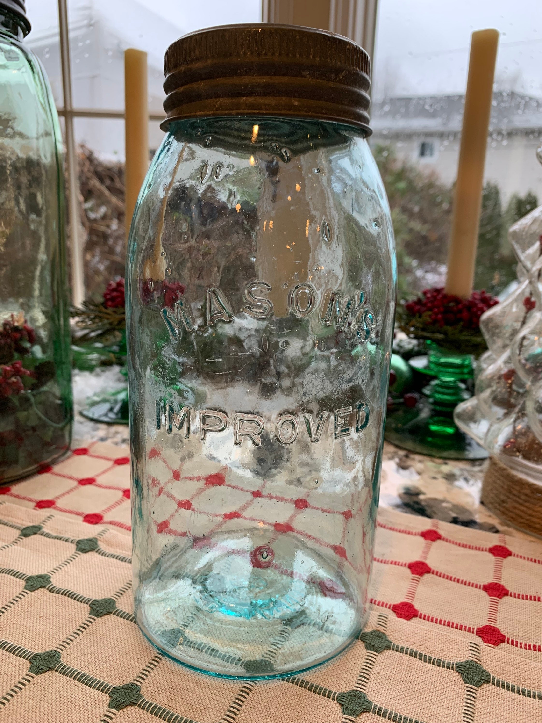 12 Pack: Half Gallon Glass Jar by Ashland® 