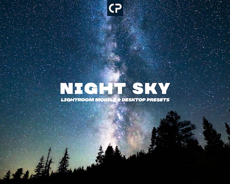 Night Sky Presets! Stars Preset, Milky Way Preset, Night Sky Photography Preset, Astrophotography Preset (Lightroom Mobile & Desktop) image 1