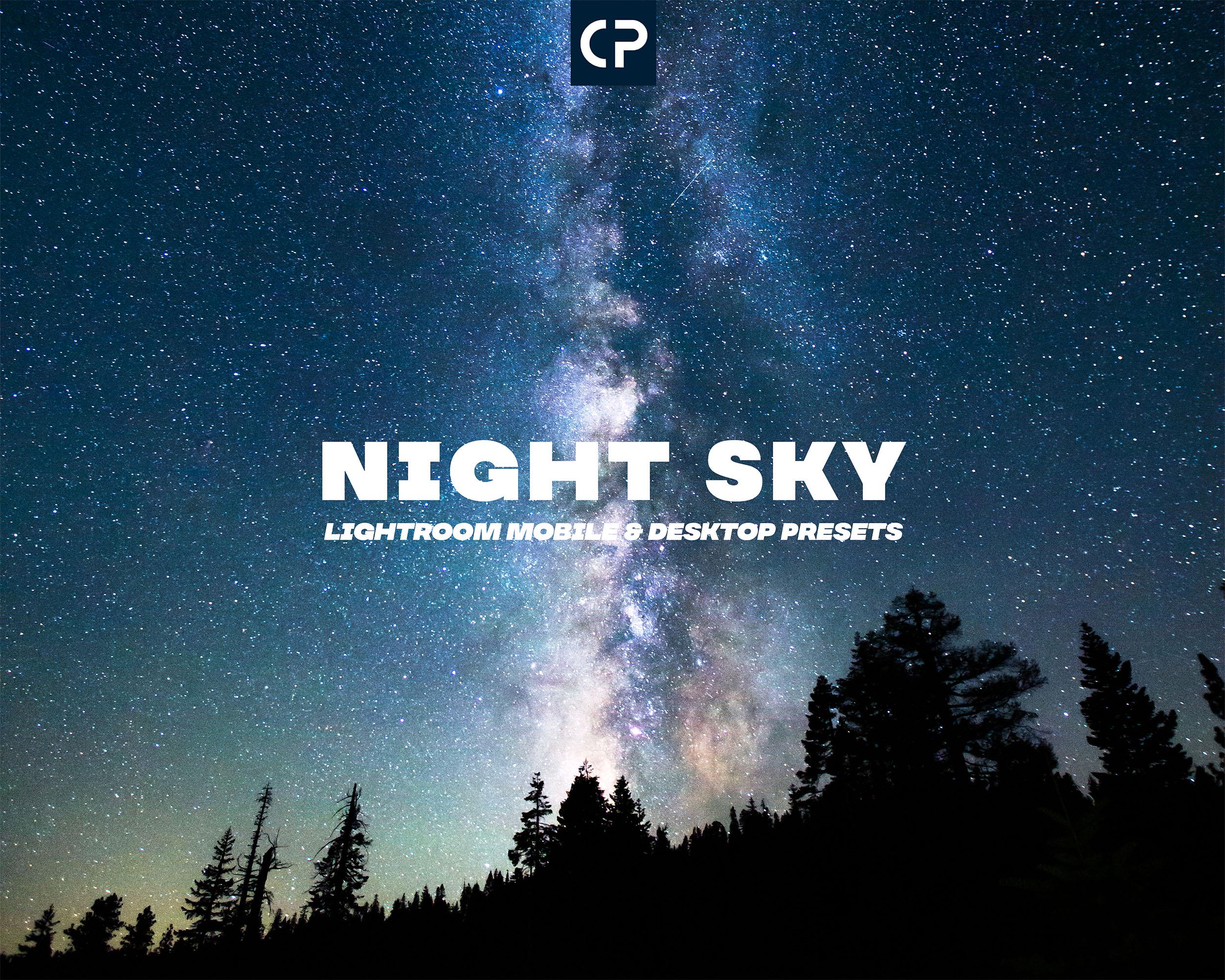 Night Sky Presets! Stars Preset, Milky Way Preset, Night Sky ...