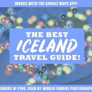 Iceland Travel Guide and Map | Perfect for Iceland Road Trips, Camping, Sightseeing!