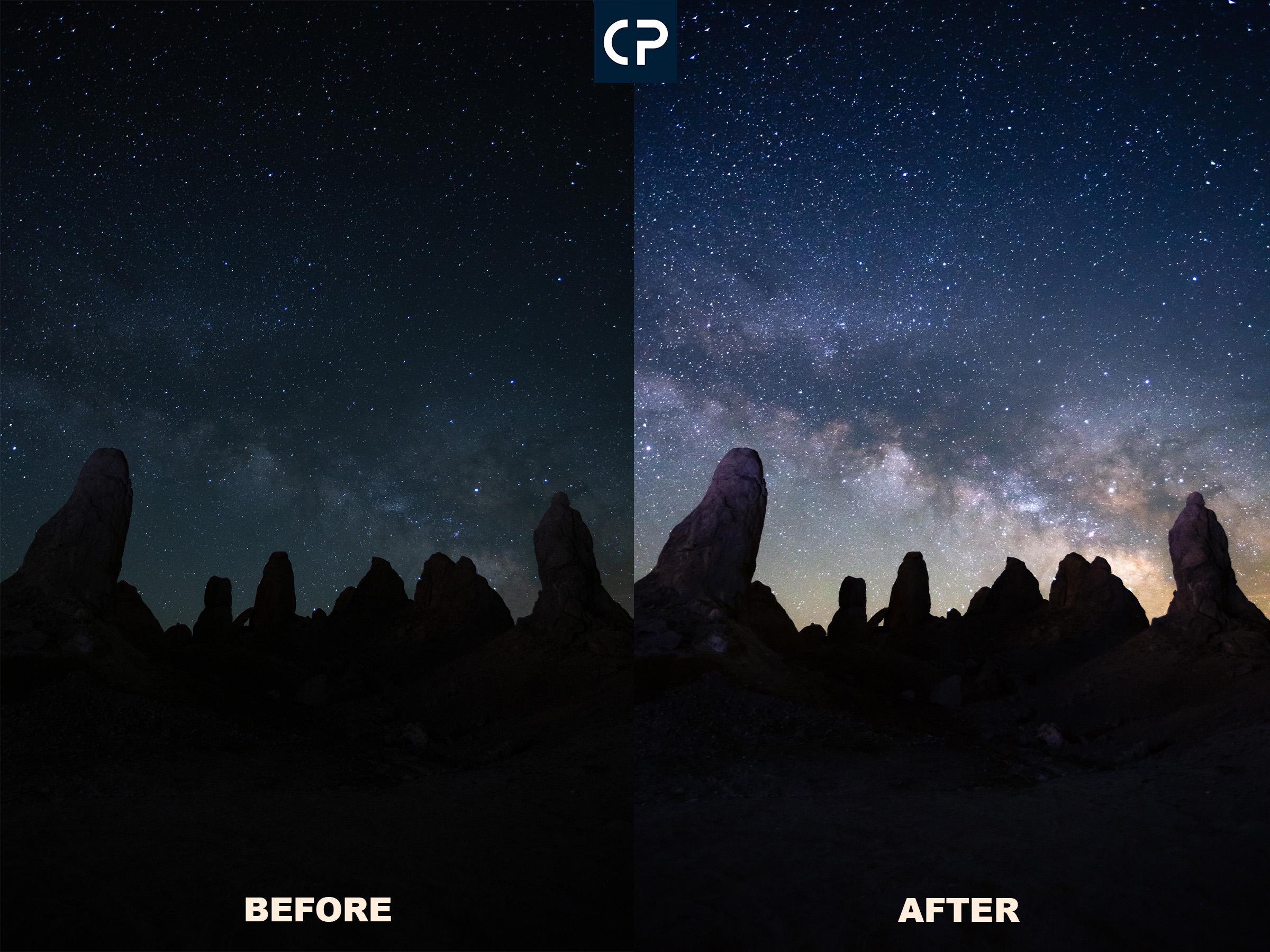 Astrophotography Presets! Night Sky Preset, Milky Way Preset, Starry ...