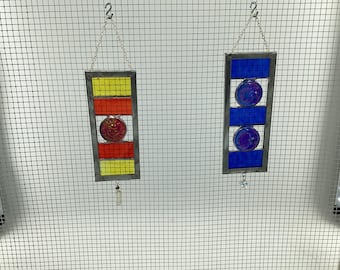 Celestial Bodies - Stained Glass Sun Catchers