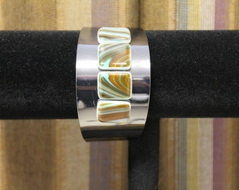 Fused Glass Bracelet