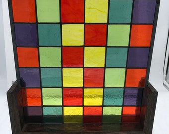 Patchwork Panel - Stained Glass