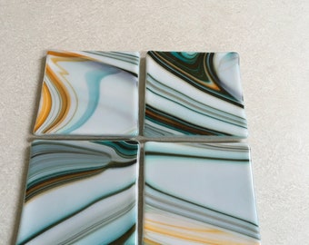 Fused Glass Coasters