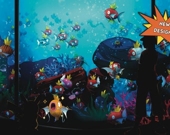 Magikarp Aquarium Pokemon TCG Playmat