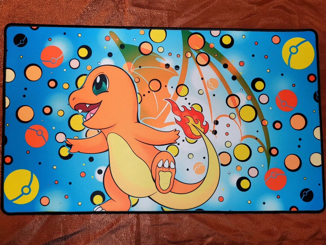 Big Dreams Charmander Pokemon TCG Playmat Etsy