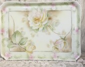Vintage Porcelain Vanity Tray Erdmann Schlegelmilch Suhl Tray Antique Vanity Tray Prussia