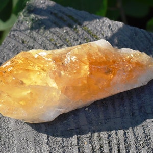 Raw Citrine Crystal Stone Chunk Piece Beautifully Gift Wrapped image 8