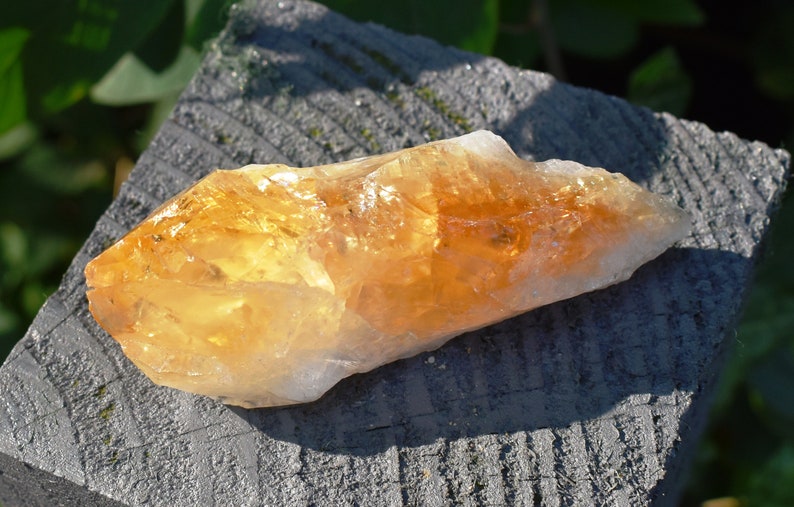Raw Citrine Crystal Stone Chunk Piece Beautifully Gift Wrapped image 8