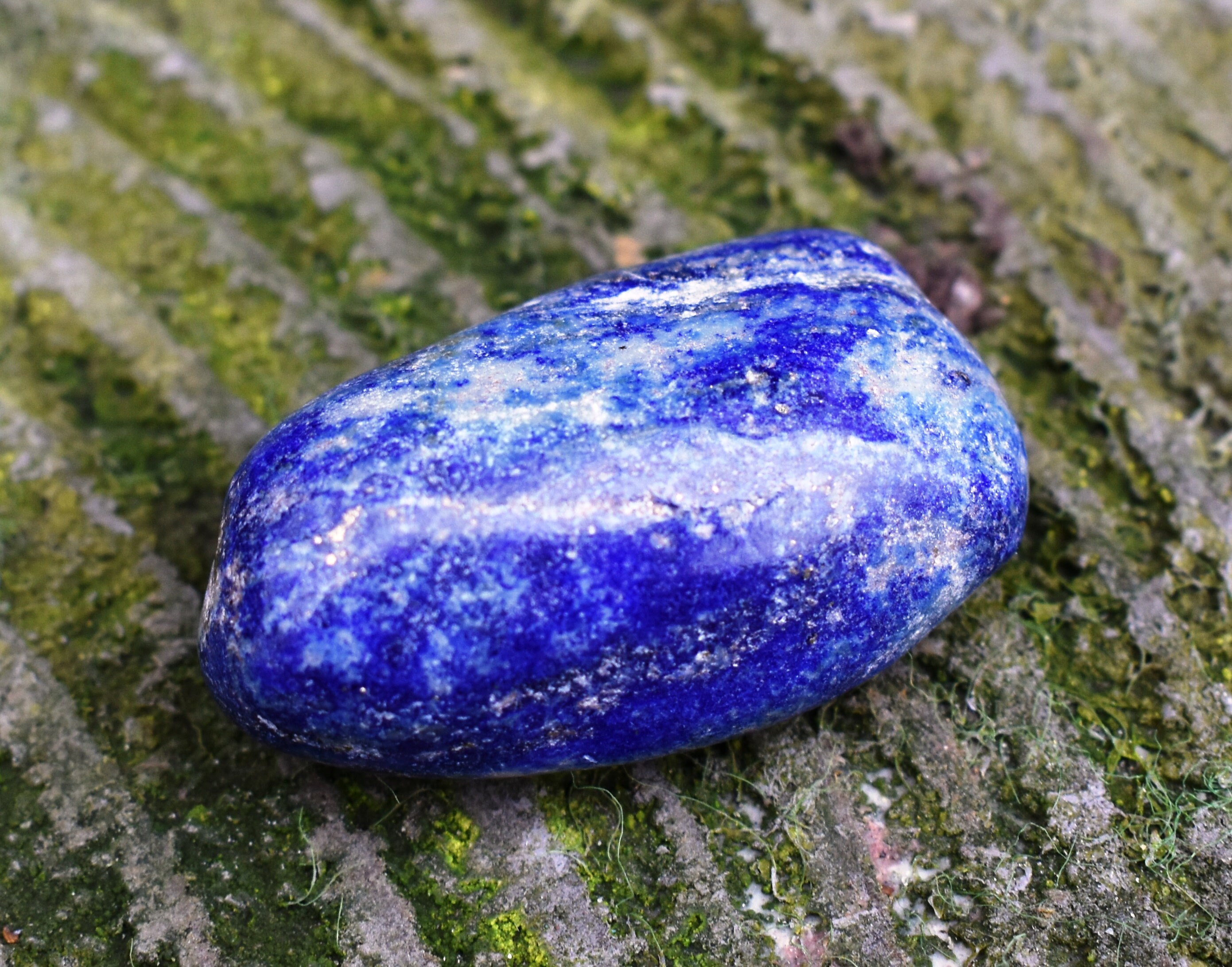 Lapis Lazuli Crystal Tumble Stone Natural Gemstone Gift (Beautifully Gift Wrapped) Advent Calendar Filler