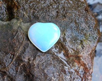 Opalite Heart Crystal Gemstone Keepsake (Beautifully Gift Wrapped) - Positive Stone