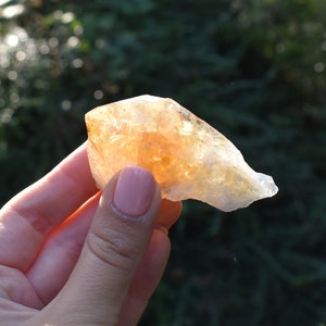 Raw Citrine Crystal Stone Chunk Piece Beautifully Gift Wrapped image 6