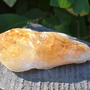 Raw Citrine Crystal Stone Chunk Piece Beautifully Gift Wrapped image 3