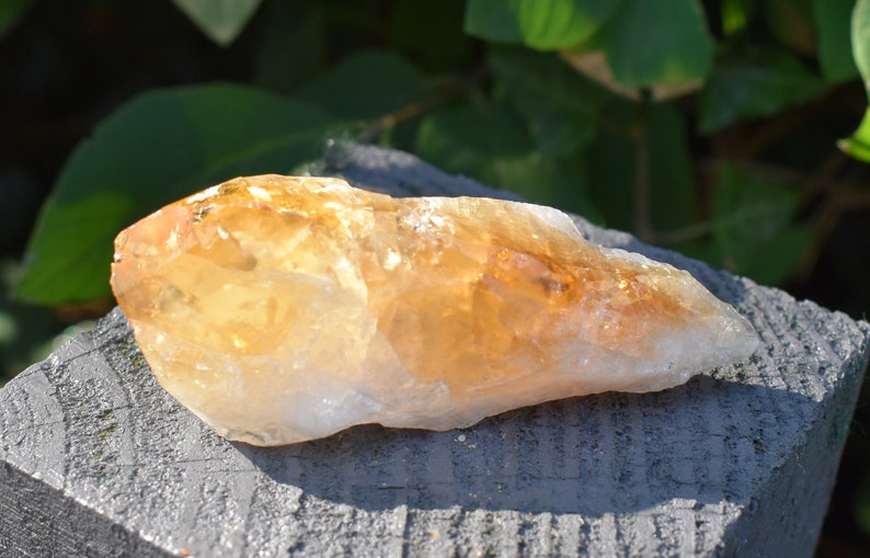 Raw Citrine Crystal Stone Chunk Piece Beautifully Gift Wrapped image 3