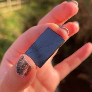 Kryształ szungitu Kamień szlachetny EMF Ochronny plaster telefonu komórkowego