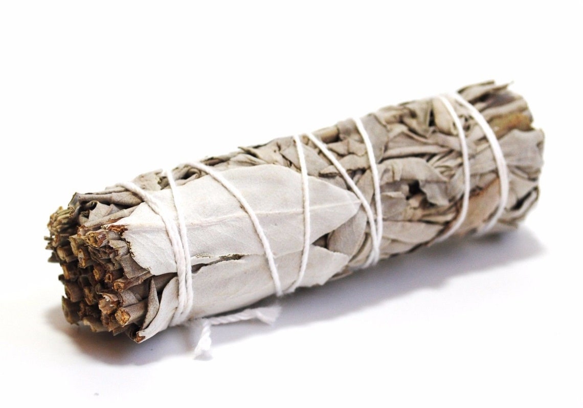 White Sage 100 Natural Stick Incense for Cleansing & Positive Etsy