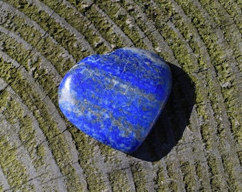 Lapis Lazuli Heart Crystal Stone (Beautifully Gift Wrapped) - Stone of Self-Expression