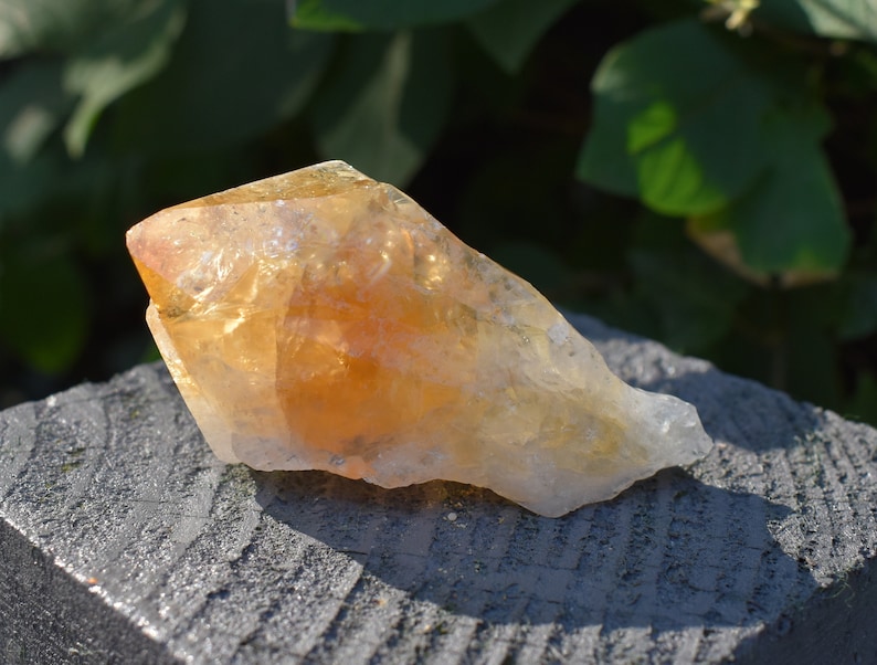 Raw Citrine Crystal Stone Chunk Piece Beautifully Gift Wrapped image 4