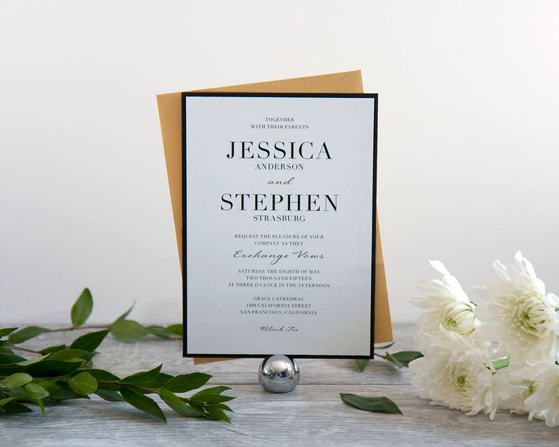 what does black tie optional mean on a wedding invitation