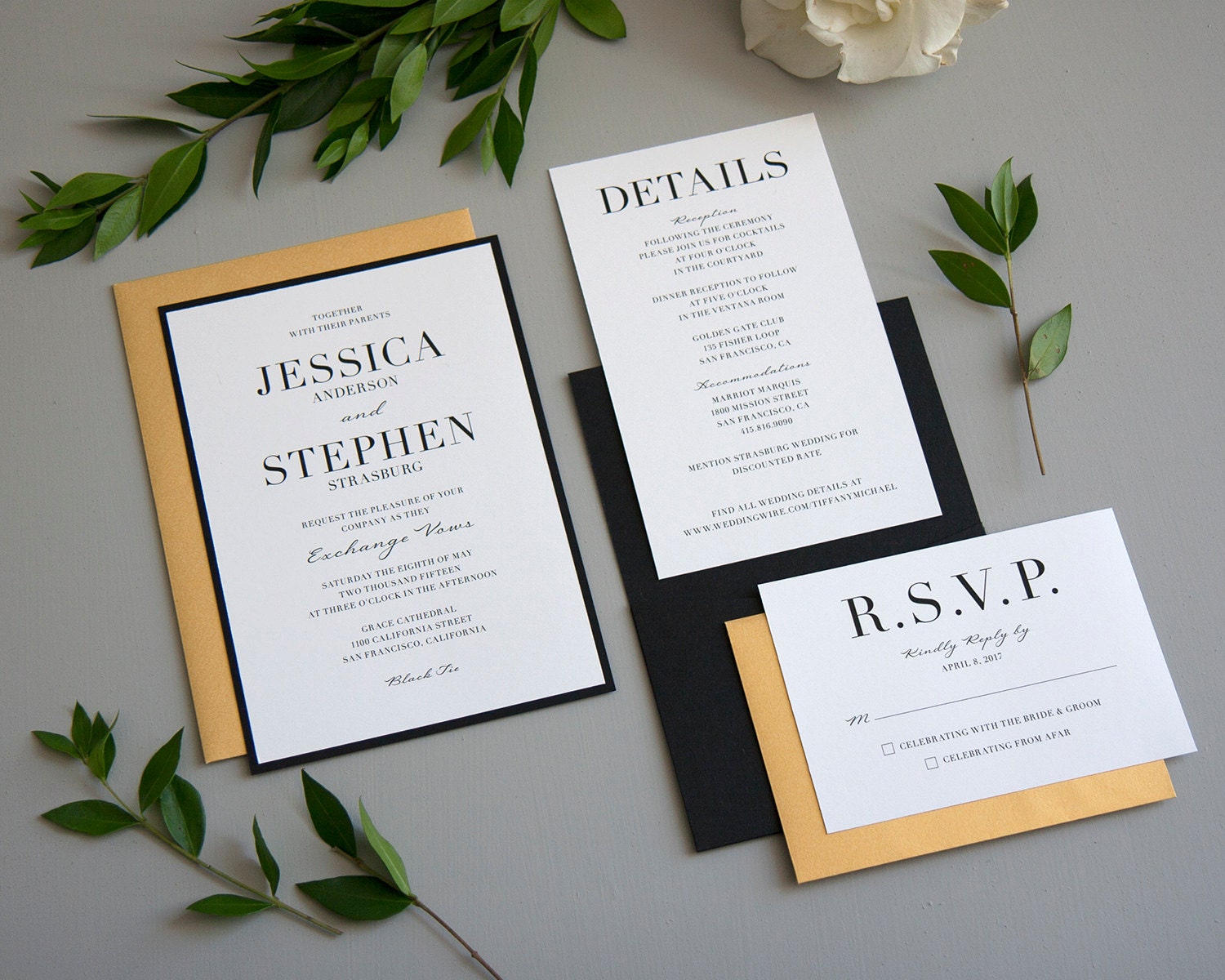black tie optional wedding invitation wording
