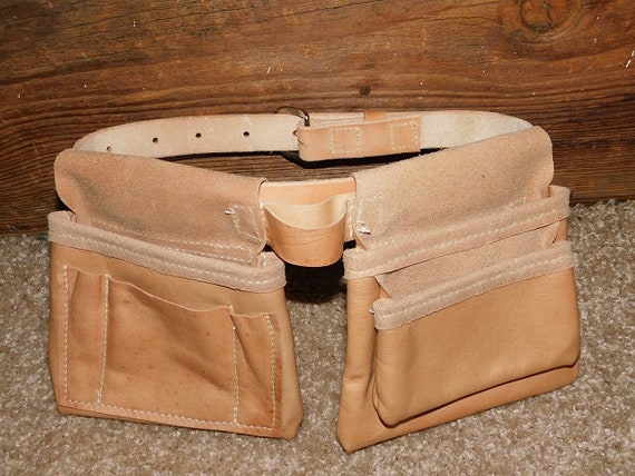 Kids Leather CARPENTER TOOL BELT
