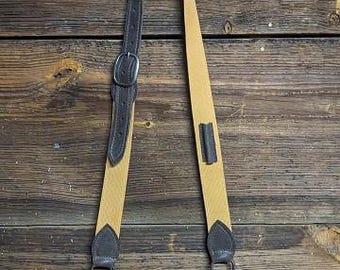 LEATHER MUZZLELOADER POSSIBLES Double Pouch