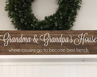 Christmas gift for parents,  Personalized present for Grandma and Grandpa's house, Present for New Grandma , pregnancy announcement