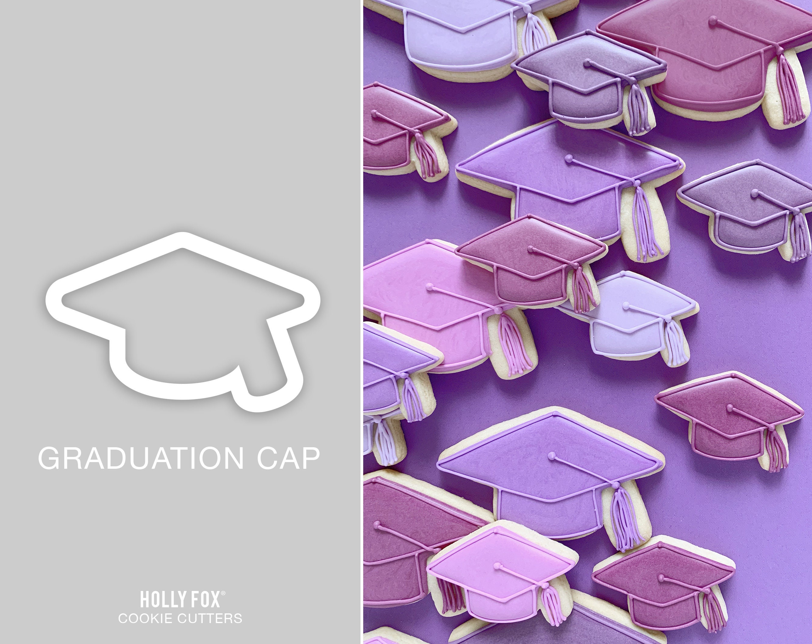 Graduation Cap Cookie Cutter