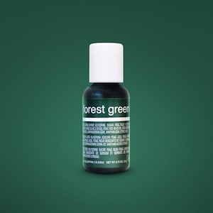 Food Color Gel, Chefmaster Liqua-Gel - sets available Forest Green