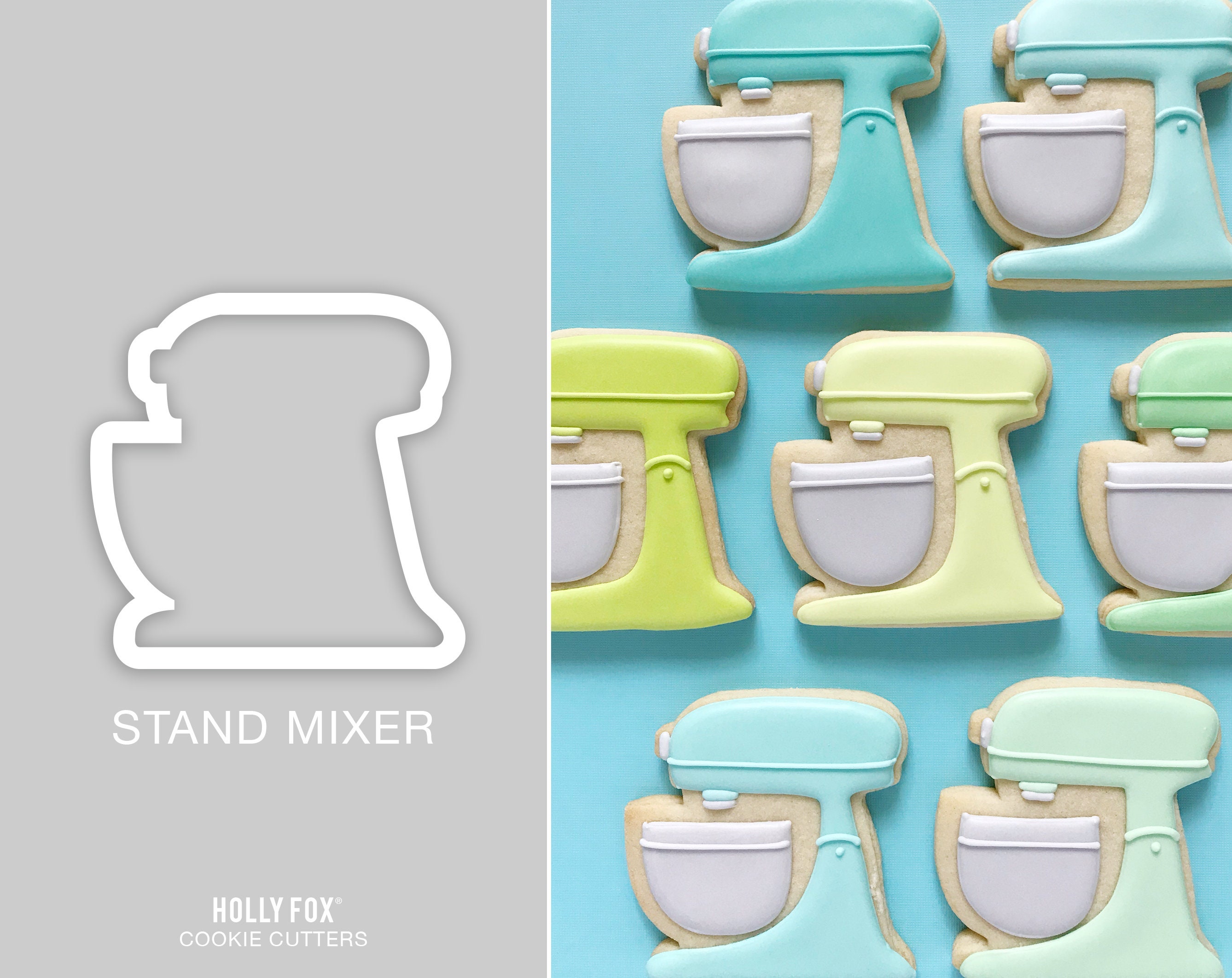 Stand Mixer Cookie Cutter Etsy
