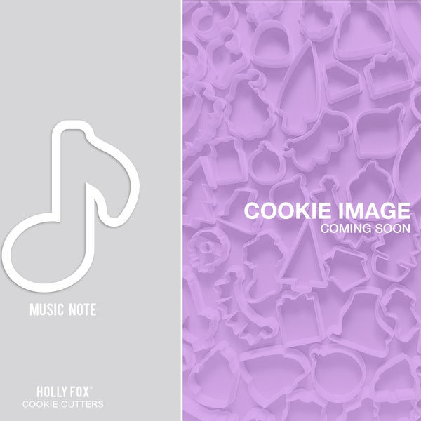 Music Note Cookie Cutter