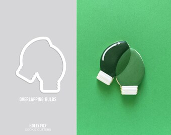 Overlapping Bulbs Cookie Cutter