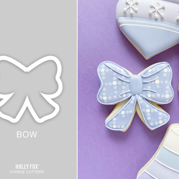 Bow Cookie Cutter Etsy