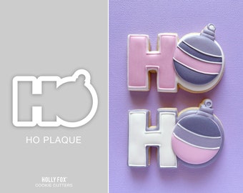 HO Plaque Cookie Cutter