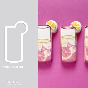 Skinny Cocktail Cookie Cutter