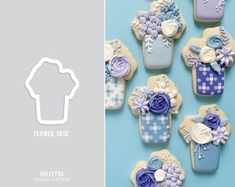 Flower Vase Cookie Cutter