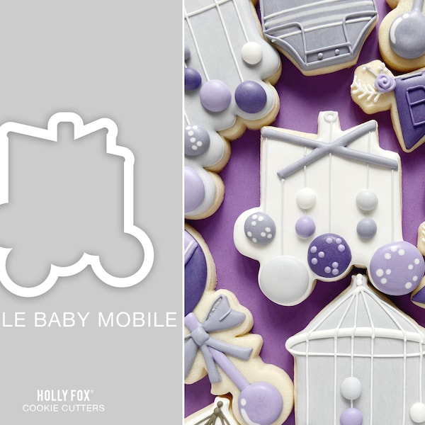Baby Mobile Cookie Cutter - Circle Version