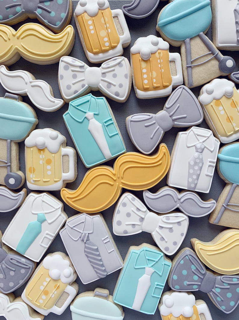 Set of 5! Father/'s Day Mini Cookie Cutters