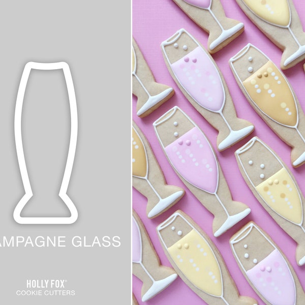 Champagne Flute Cookie Cutter