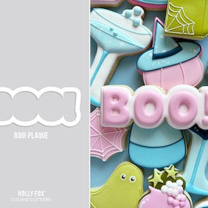 BOO! Plaque Cookie Cutter