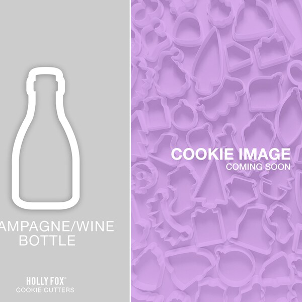 Champagne/ Wine Bottle Cookie Cutter