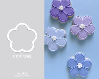 Classic Flower- 5 Petal Cookie Cutter