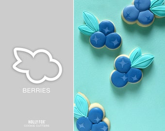 Berries, Blueberry Cookie Cutter