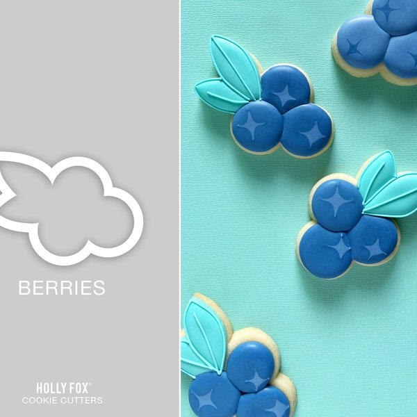 Berries, Blueberry Cookie Cutter