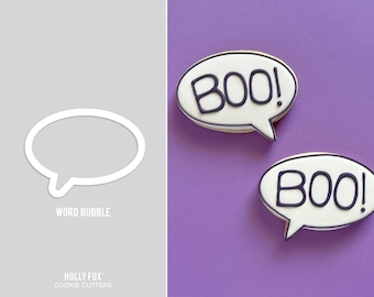 Word Bubble, Speech Bubble Cookie Cutter